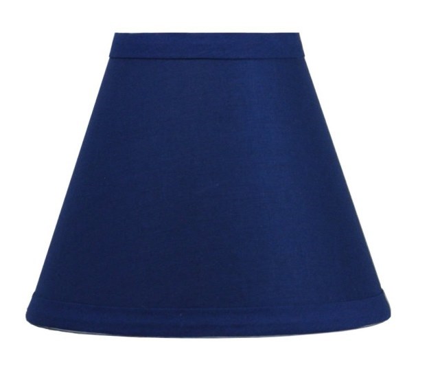 Blue lampshades