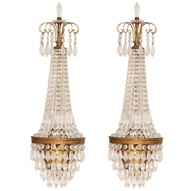 Chandelier sconces wall