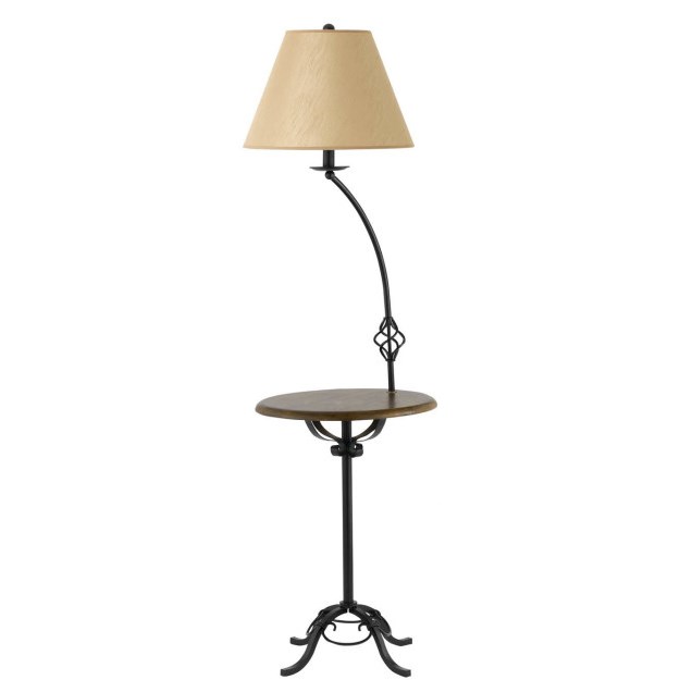 Floor lamps with table