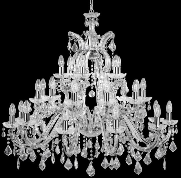 large chandeliers